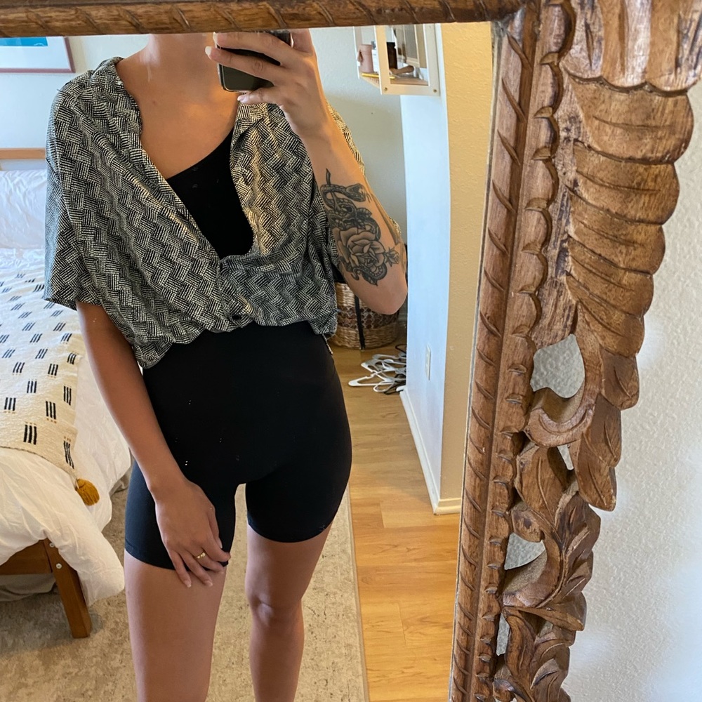 Vintage button down blouse